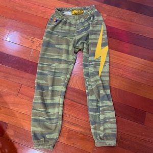 Aviator Nation Camo Bolt Sweatpants